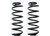 EVO - 21c Wrangler 4xe 3.5 In Rear Coil Springs Pair Black Powder Coated - EVO-3139