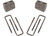Fabtech - 2.0 In. Rear Lift Block Kit - FTSBK2