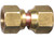 Fairview  - Brass Forgãd Nut Coupling1/4in Tube - 34-4