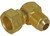 Fairview  - Brass 90deg Elbow3/8in Tube - 47-66