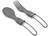 GSI Outdoors - Tekk Folding Cutlery Set  Grey - 72120