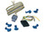 Hopkins - 4wire Flat Kit (48 Car End 12 Trailer End) W/6 Splices - 48205