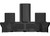 Husky Liner - 24c Santa Fe Xact 3rd Row Floor Liner Black - 55991