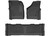 Husky Liner - 9907 F250 Super Duty Crew Cab Front & 2nd Row Weatherbeater Floor Liner Black - 93631
