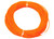 Clam Outdoors - Rattle Reel Line (orange)  75 Feet - 115603