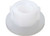 Icon - Spin Fitting Raised .25in Fpt White - 14798
