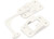 JR - 90 Degree Tstyle Door Holder Polar White - 10605