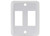 JR - Double Face Plate White - 12875