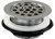 JR - Plastic Shower Strainer W/shower Grid Chrome - 95175