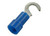 J T & T - 1614 #10 Blue Vinyl Hook Terminal 6 Pcs - 2142H