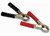 J T & T - 30 Amp Clamps W/ Vinyl Handles Red/black 1 Set - 253F