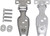 Kentrol - 2007c Jeep Wrangler Liftgate Hinge (pair) - 30016