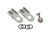 Kentrol - 197686 Jeep Wrangler Tailgate Latch (pair) - 30564