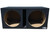KING BOXES - Dual 12in Single Ported Subwoofer Enclosure - D12V