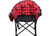 Kuma Outdoor Gear - Lazy Bear Junior Chair  Red/black Plaid - 859-KM-LBJCH-RB