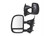 K-Source - 9907 Ford F250f550 Super Duty Pair Manual Foldaway Oe Mirror Black Extendable Towing Dual Glass - 61067-68F