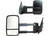 K-Source - 1417 Silverado/sierra 1500/2500 Black Manual Extendable Towing Mirror Pair - 62137-38G