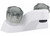 Lasalle Bristol - Utopia 4in Lavatory Faucet White W/smoked Handles - 20377RW21