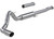 MBRP - 21c F150 4 In Cat Back Single Side Race Version Aluminized Steel - S5209AL