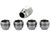 McGard - Wheel Lock Set M14x1.5 Nut Uhc (under Cap) Cone Seat 22mm Hex .893 In Oal - 24019