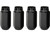McGard - Hex Lug Nut M14x1.5 Cone Seat 13/16 Hex 1.945 In Oal Black (4 Pk) - 64022