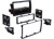 Metra - Chrysler Dodge Jeep 20042008 Sdin/ddin Mounting Kit - 99-6510