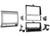 Metra - Toyota Tacoma 20052011  Gray - 99-8214TG