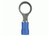 Metra - Blue Vinyl Ring Terminal 1614 Gauge 1/4 Inch Package Of 100 - BVRT14
