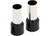 Metra - Ferrules  Black 1/0ga  50 Per Bag - FRL10BK