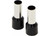 Metra - Ferrules  Black 4ga  50 Per Bag - FRL4BK
