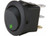 Metra - Round Rocker Switch Green Led No Leads 20amp  Pack Of 5 - IBRRSG
