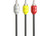 Metra - Rca V6 Series 2channel Audio/video Cable  3 Ft - V6R3AV
