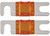 Metra - Mini Anl Fuses V8 Series Nickel Plated2 Pack - V8-MANL150