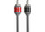 Metra - Rca V8 Series 2channel Audio Cable  1.5 Ft - V8R1-5