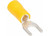 Metra - Yellow Vinyl Spade Terminal 1210 Gauge #10 Package Of 100 - YVST10