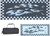 MG Innovative - Checkered Mat 8' X 20' Black/flag With Carry Bag. - HC1