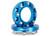 Mishimoto  - Borne Offroad Wheel Spacers 8x165.1 121.3 25 M14  Blue (pair) - BNWS-006-250BL
