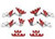 Moroso - Wire Loom Kit Cntrblt Red - 72141