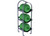 Masterack - Freon Tank Rack 330 Lb Tanks 36hx13wx12d - 02N938KP