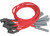 MSD Ignition - 9905 Gmc Sierra 3500/yukon Super Conductor Spark Plug Wire Set Red Jacke - 32829
