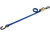 Macs Custom Tie Downs - Ratchet Strap Blue 1in X 12ft With S Hooks - 112112