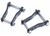 Maxtrac Suspension - 9604 Tacoma 2/4wd Rear Steel 1.52in Lift Shackles(pair) - 716920