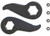 Maxtrac Suspension - 2023 Silv/sierra 2500/3500 Hd 2/4wd Front Steel 13in Lift Torsion Keys W/shock Extenders(pair) - 841813
