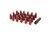 Rugged Ridge - Wheel Lug Nut Kit Bullet Style Red (23 Pc) 1/220 - 11290