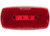 Optronics - Oval Led Clearance/marker Light Replaceable Lens Fleet Count Black Base Red Retail - MCL32RBS