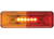 Optronics - 10led Dual Amber/red Thinline Fender Light - MCL65ARBP