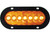 Peterson - Led Turn Signal Front & Rear Oval Flange Mount 7.88in X 3.63in Amber - 823A-7
