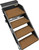 Prest-O-Fit - Trailhead Step Rug 20.125 In. W (4 Pc Set) Fits Lippert Solid Step 4 Step  Buck - 2-0291