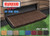 Prest-O-Fit - Wraparound + Plus Step Rug (20in Wide)  Espresso - 2-1070