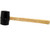 Performance Tool - 8oz Wood Handle Rubber Mallet - 1129